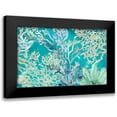 thumbnail image 1 of Pinto, Patricia 18x13 Black Modern Framed Museum Art Print Titled - Under the Sea Plants Blue, 1 of 5