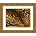 thumbnail image 1 of Pinto, Patricia 18x15 Gold Ornate Wood Framed with Double Matting Museum Art Print Titled - African Touch II, 1 of 4