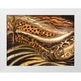 thumbnail image 1 of Pinto, Patricia 18x15 White Modern Wood Framed Museum Art Print Titled - African Touch I, 1 of 4