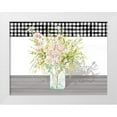 thumbnail image 1 of Pinto, Patricia 18x15 White Modern Wood Framed Museum Art Print Titled - Spring Bouquet in a Glass Jar, 1 of 4