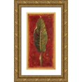 thumbnail image 1 of Pinto, Patricia 18x32 Gold Ornate Wood Framed with Double Matting Museum Art Print Titled - Caliente II, 1 of 4