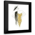 thumbnail image 1 of Pinto, Patricia 19x24 Black Modern Framed Museum Art Print Titled - Fashion Sketch III, 1 of 5