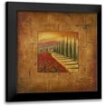 thumbnail image 1 of Pinto, Patricia 20x20 Black Modern Framed Museum Art Print Titled - Bella Toscana I, 1 of 5