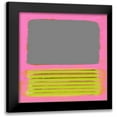 thumbnail image 1 of Pinto, Patricia 20x20 Black Modern Framed Museum Art Print Titled - Pink Metamorphosis, 1 of 5