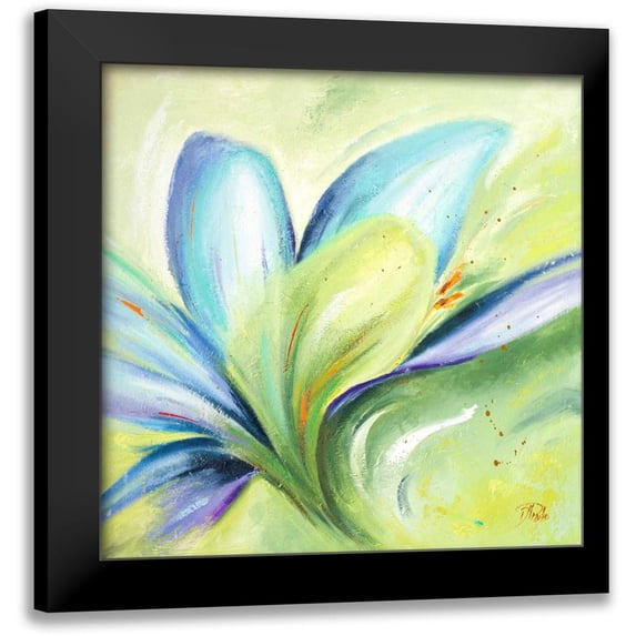 Pinto, Patricia 20x20 Black Modern Framed Museum Art Print Titled - Summer Flowers II