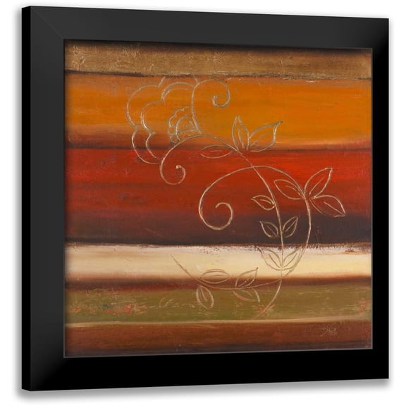 Pinto, Patricia 20x20 Black Modern Framed Museum Art Print Titled - Sunset Fantasy I