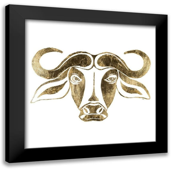 Pinto, Patricia 20x20 Black Modern Framed Museum Art Print Titled - The Bull