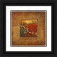 thumbnail image 1 of Pinto, Patricia 20x20 Black Ornate Wood Framed with Double Matting Museum Art Print Titled - Bella Toscana II, 1 of 4