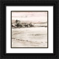 thumbnail image 1 of Pinto, Patricia 20x20 Black Ornate Wood Framed with Double Matting Museum Art Print Titled - Muted Forest Square II, 1 of 4