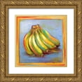 thumbnail image 1 of Pinto, Patricia 20x20 Gold Ornate Wood Framed with Double Matting Museum Art Print Titled - Banana II, 1 of 4