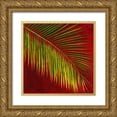 thumbnail image 1 of Pinto, Patricia 20x20 Gold Ornate Wood Framed with Double Matting Museum Art Print Titled - Palmas En Fuego I, 1 of 4
