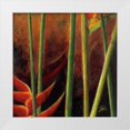 thumbnail image 1 of Pinto, Patricia 20x20 White Modern Wood Framed Museum Art Print Titled - Heliconias En Naranja I, 1 of 4