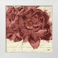 thumbnail image 1 of Pinto, Patricia 20x20 White Modern Wood Framed Museum Art Print Titled - Marsala Peonies Square II, 1 of 4