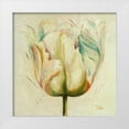 thumbnail image 1 of Pinto, Patricia 20x20 White Modern Wood Framed Museum Art Print Titled - White Double Tulips I, 1 of 4