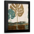 thumbnail image 1 of Pinto, Patricia 20x24 Black Modern Framed Museum Art Print Titled - Blue Leaves II, 1 of 5