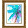thumbnail image 1 of Pinto, Patricia 20x24 Gold Ornate Wood Framed with Double Matting Museum Art Print Titled - Colorful Tropics I, 1 of 4