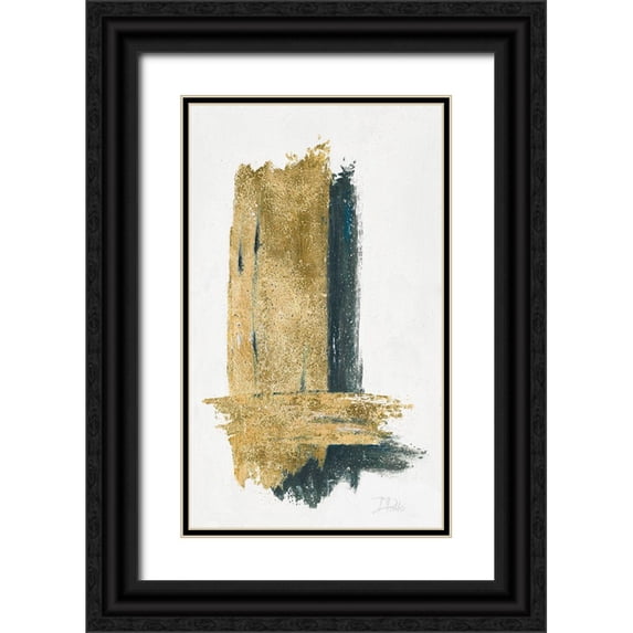 Pinto, Patricia 21x32 Black Ornate Wood Framed with Double Matting Museum Art Print Titled - On Gold II