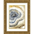 thumbnail image 1 of Pinto, Patricia 23x32 Gold Ornate Wood Framed with Double Matting Museum Art Print Titled - Up Close Agate II, 1 of 4