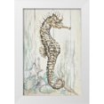 thumbnail image 1 of Pinto, Patricia 23x32 White Modern Wood Framed Museum Art Print Titled - Antique Sea Horse I, 1 of 4
