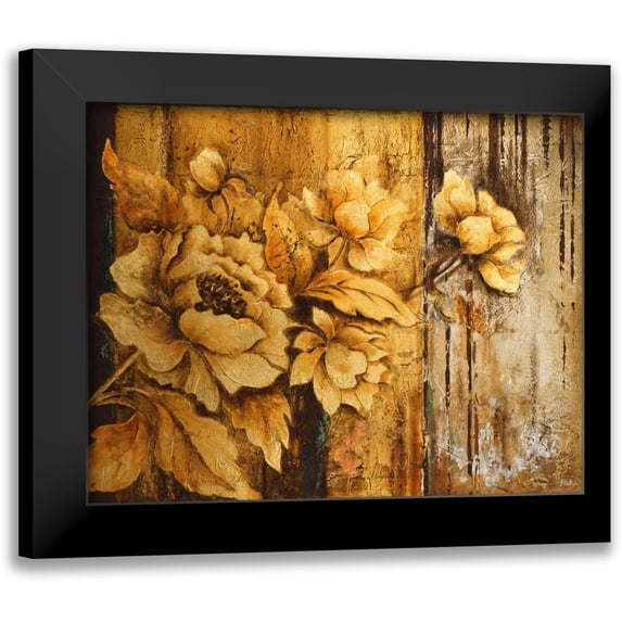 Pinto, Patricia 24x20 Black Modern Framed Museum Art Print Titled - Elegance II