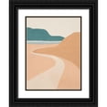 thumbnail image 1 of Pinto, Patricia 25x32 Black Ornate Wood Framed with Double Matting Museum Art Print Titled - Mid Century Landscape II, 1 of 4