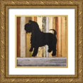 thumbnail image 1 of Pinto, Patricia 26x26 Gold Ornate Wood Framed with Double Matting Museum Art Print Titled - Best Friend I, 1 of 4