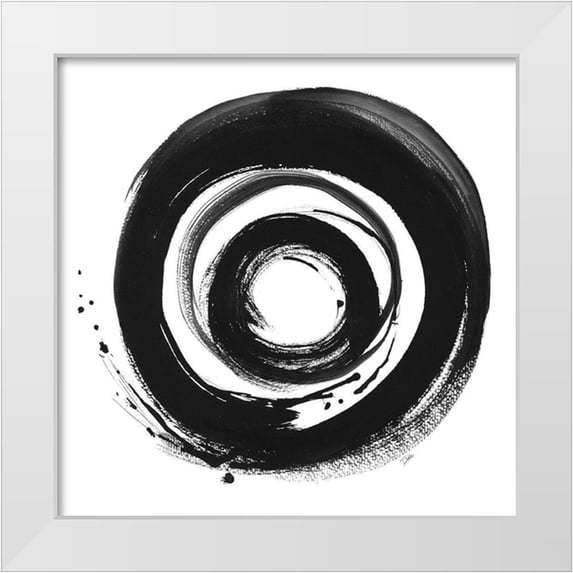 Pinto, Patricia 26x26 White Modern Wood Framed Museum Art Print Titled - African Circle