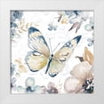 thumbnail image 1 of Pinto, Patricia 26x26 White Modern Wood Framed Museum Art Print Titled - Butterfly Beauty II, 1 of 4