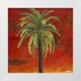 thumbnail image 1 of Pinto, Patricia 26x26 White Modern Wood Framed Museum Art Print Titled - La Palma on Red III, 1 of 4
