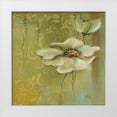 thumbnail image 1 of Pinto, Patricia 26x26 White Modern Wood Framed Museum Art Print Titled - The Green Flowers II, 1 of 4
