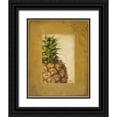 thumbnail image 1 of Pinto, Patricia 26x32 Black Ornate Wood Framed with Double Matting Museum Art Print Titled - Media Piña II, 1 of 4