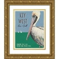 thumbnail image 1 of Pinto, Patricia 26x32 Gold Ornate Wood Framed with Double Matting Museum Art Print Titled - Key West, 1 of 4