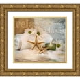 thumbnail image 1 of Pinto, Patricia 30x26 Gold Ornate Wood Framed with Double Matting Museum Art Print Titled - Relaxation II, 1 of 4