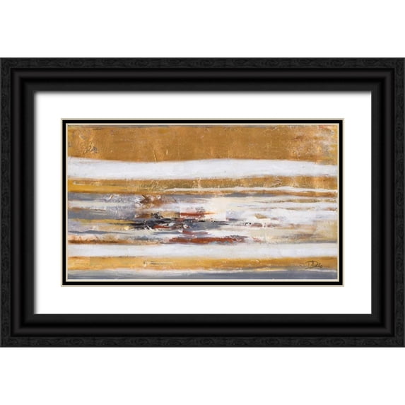 Pinto, Patricia 32x20 Black Ornate Wood Framed with Double Matting Museum Art Print Titled - Innovation