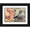 thumbnail image 1 of Pinto, Patricia 32x23 Black Ornate Wood Framed with Double Matting Museum Art Print Titled - Neutral Mystic Garden I, 1 of 4