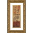 thumbnail image 1 of Pinto, Patricia 7x14 Gold Ornate Wood Framed with Double Matting Museum Art Print Titled - Nice Illustration I, 1 of 4