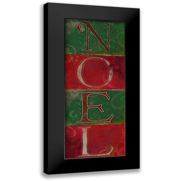 Pinto, Patricia 8x14 Black Modern Framed Museum Art Print Titled - NOEL