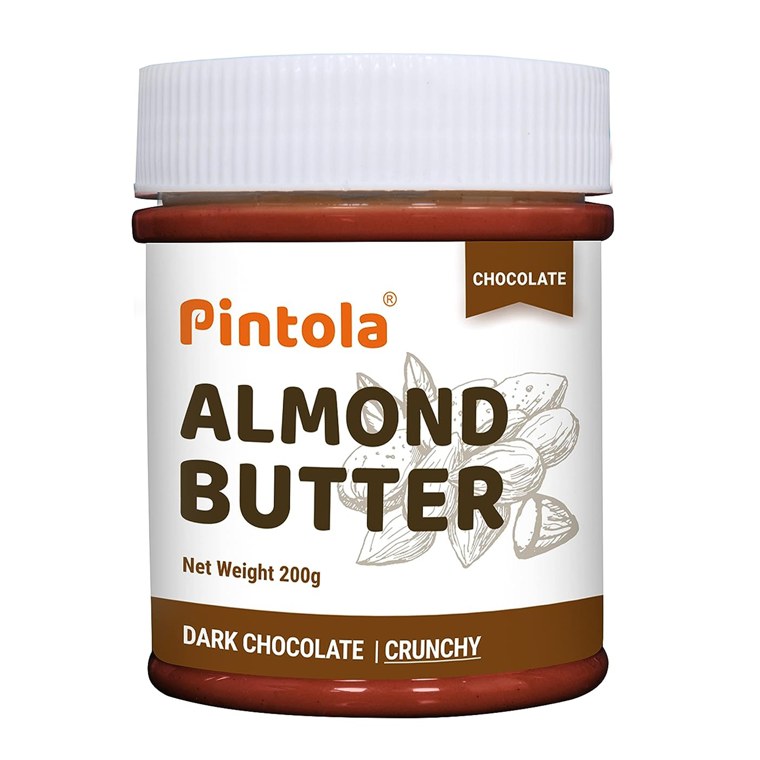Pintola Dark Chocolate Almond Butter Spread