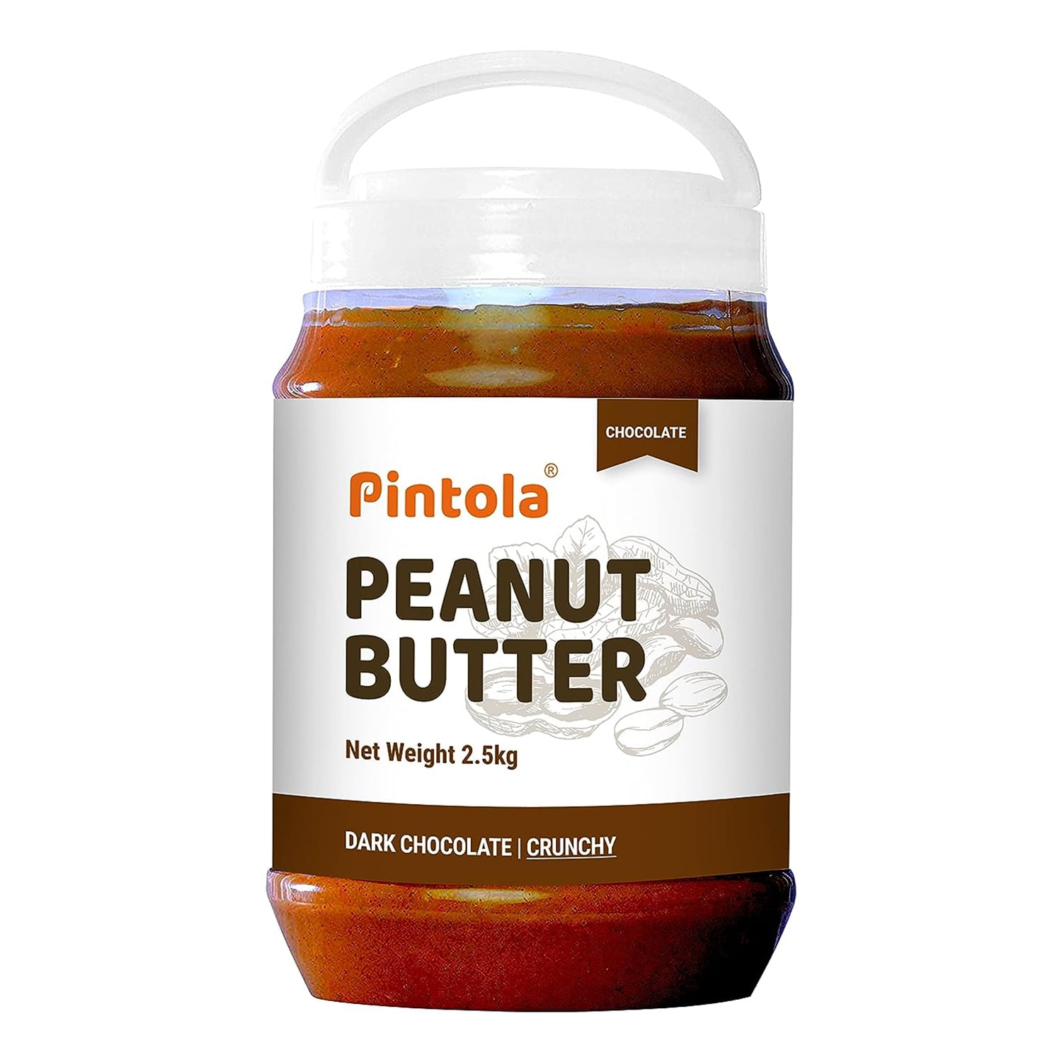 Pintola Dark Chocolate Performance Series Peanut Butter Spread Vegan