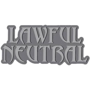 Pintrill - Moral Alignment Lawful Neutral Enamel Pin