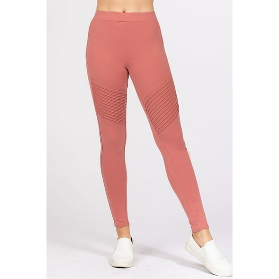 Pintuck Detail Ponte Pants