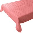thumbnail image 1 of Pintuck Taffeta Tablecloth Coral, 1 of 1