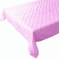 thumbnail image 1 of Pintuck Taffeta Tablecloth Pink, 1 of 1