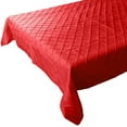 thumbnail image 1 of Pintuck Taffeta Tablecloth Red, 1 of 1