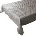 thumbnail image 1 of Pintuck Taffeta Tablecloth Silver, 1 of 1