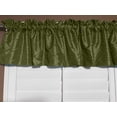 thumbnail image 1 of Pintuck Window Valance 52" Wide Olive, 1 of 3