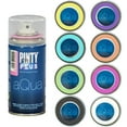 thumbnail image 1 of Pintyplus Aqua Spray Paint, 8 Color Set of Water Based Mini Spray Paint Cans, 4.2oz, Matte Finish, 1 of 6