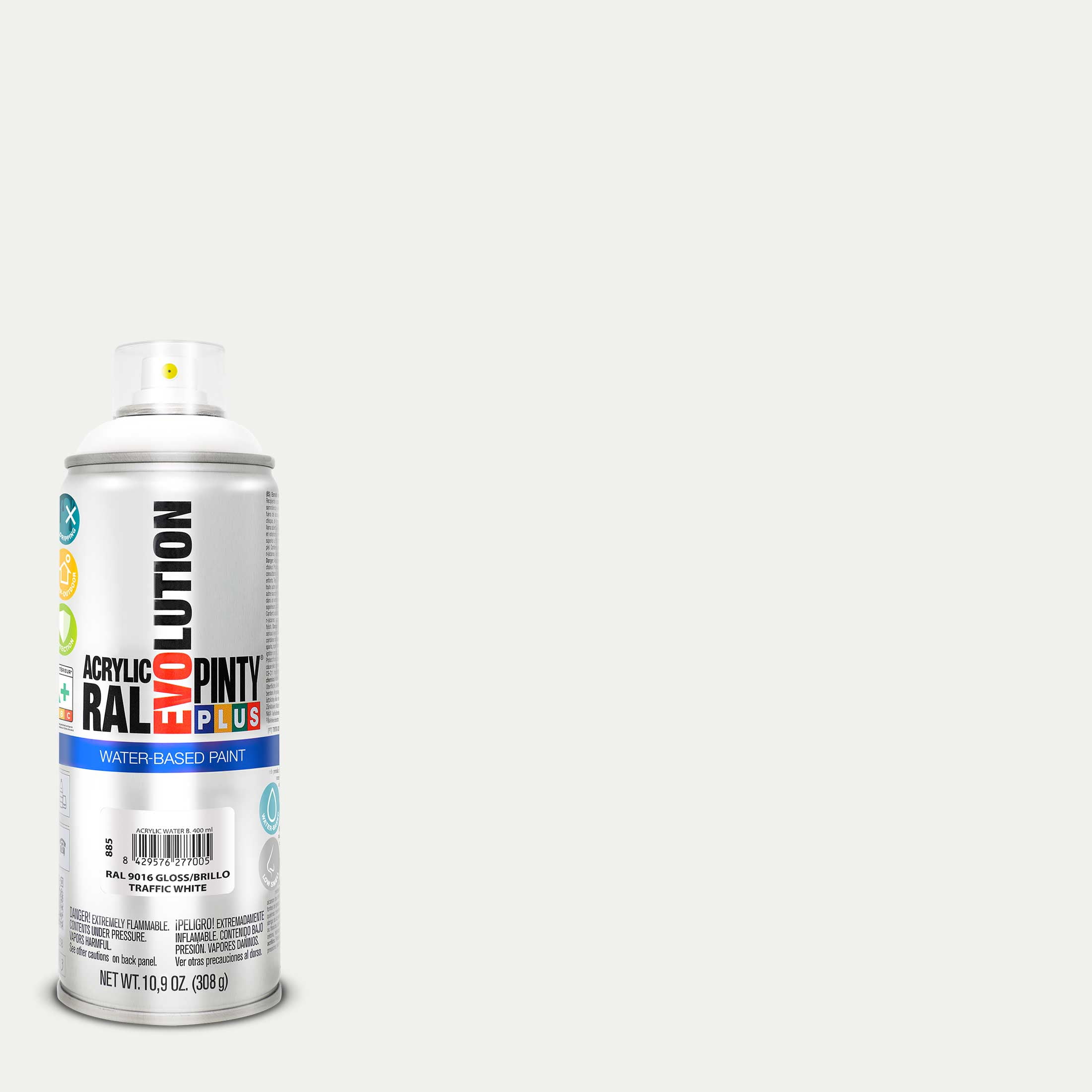 Picture Idea: Pintyplus Spray Paint Gloss Traffic White Greenguard Gold Certified