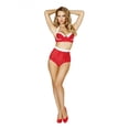 thumbnail image 1 of Pinup Style High-Waisted Banded Shorts, 1 of 2