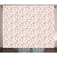 thumbnail image 1 of Pinwheel Curtains 2 Panels Set, Fun Times with Pinwheels Childish Toys Playing Wind Happines Nursery, Window Drapes for Living Room Bedroom, 108W X 90L Inches, Yellow Pink and Grey, by Ambesonne, 1 of 3